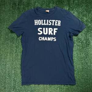 Y2K Hollister Surf Champs Blue Graphic T-Shirt XL So Cal